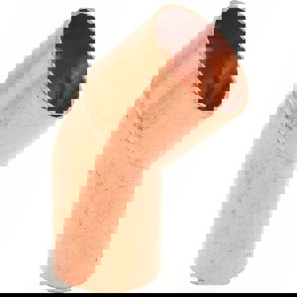 Wrot Copper Pipe 45 &deg; Street Elbow: 3/4